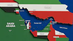 Persian Gulf Maps and Countries