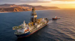 AI-generated offshore Namibia exploration drilling activity