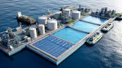 Conceptual floating offshore platform