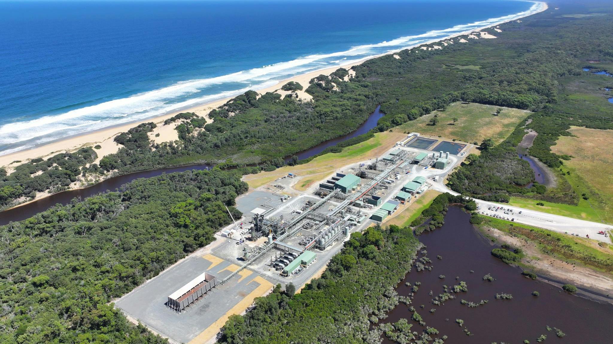 Orbost Gas Processing Plant in Victoria