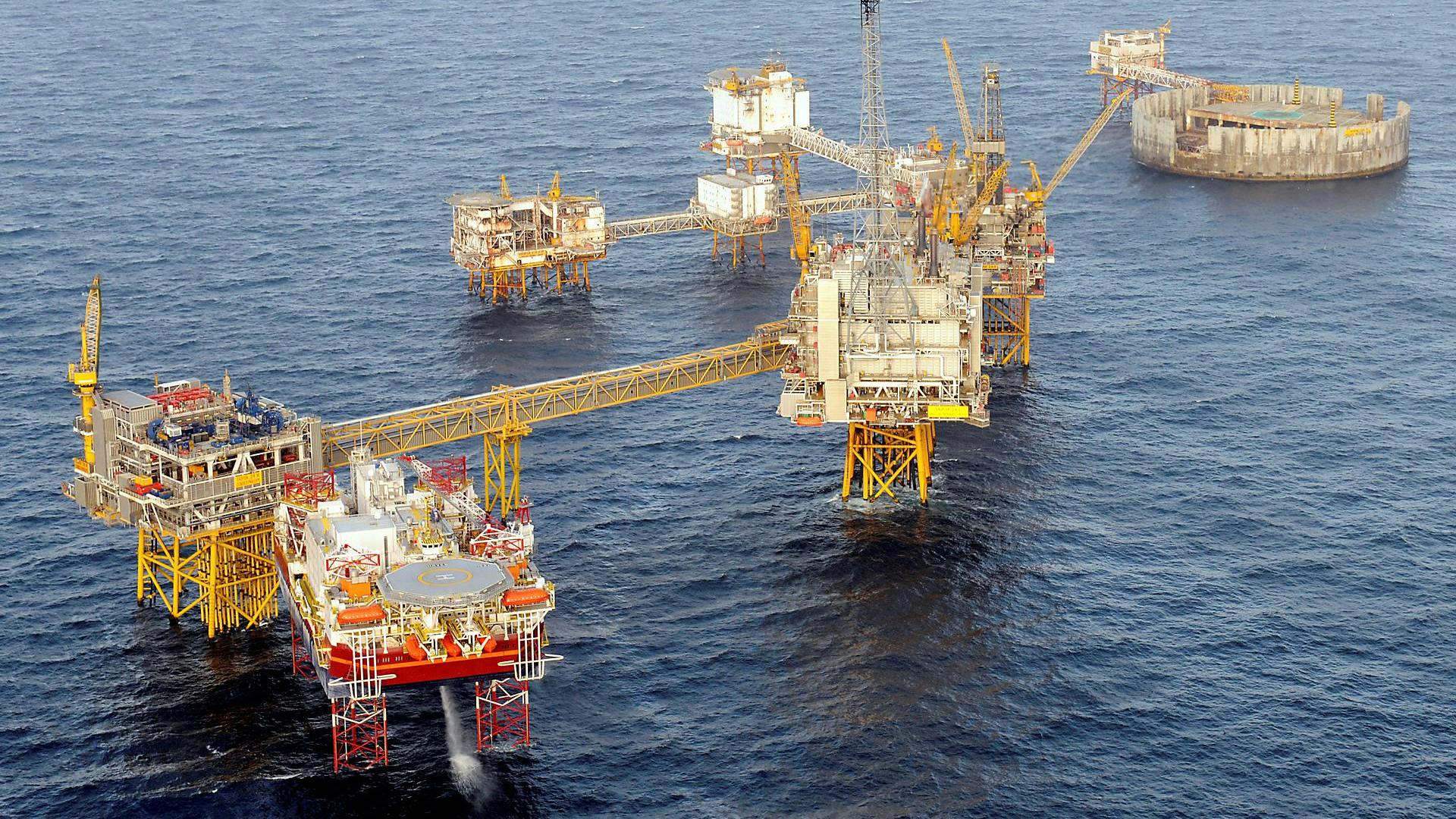 Ekofisk operations in the North sea