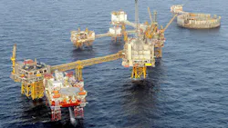 Ekofisk operations in the North sea