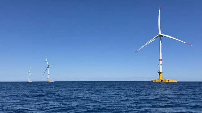floating Eolmed turbines