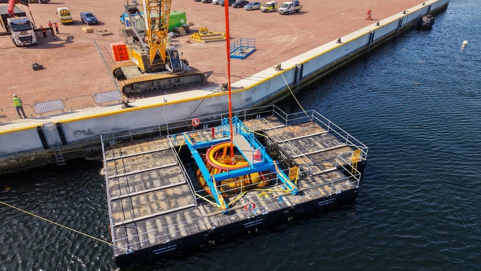 inshore trials at Ardersier Port Wind