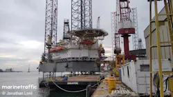 Shelf Drilling Enterprise jackup rig