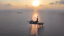 Wassana field offshore Thailand