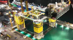 Woodside’s Trion project construction