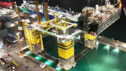 Woodside’s Trion project construction
