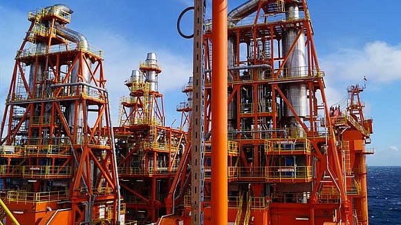 Kraken field infrastructure in the UK North Sea