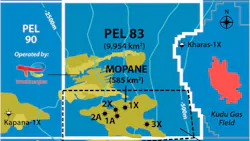 PEL 83 map
