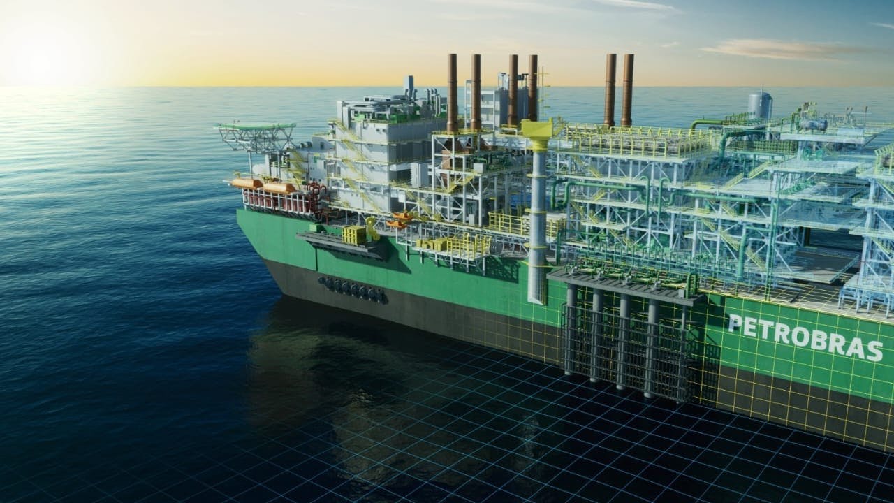 CIMC Raffles completes hull of Petrobras P-84, first large all-electric FPSO of its class