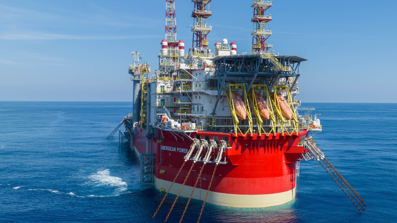 Energean Power FPSO offshore Israel