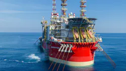 Energean Power FPSO offshore Israel