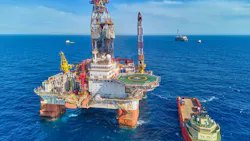 SSV Victoria semisubmersible drilling rig