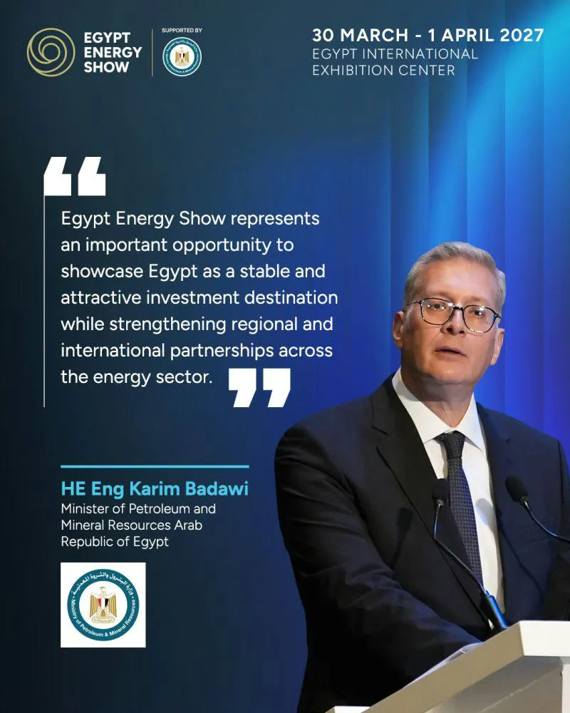 Egypt Energy Show 2027 LinkedIn post