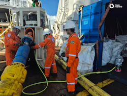 personnel work with subsea equipment during offshore Brazil operations