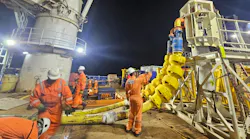 CoreMarine personnel conduct subsea installation operations
