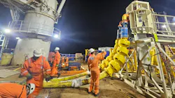CoreMarine personnel conduct subsea installation operations