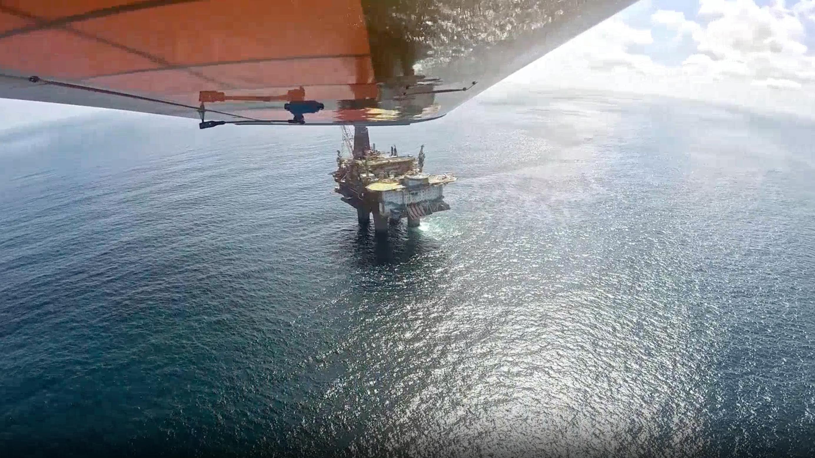 Drone conducts trans-North Sea inspection mission on Statfjord platform