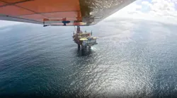 Drone conducts trans-North Sea inspection mission on Statfjord platform