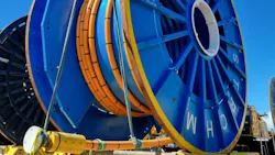 spool of Strohm's TCP is prepared for handling