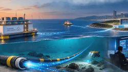 AI-generated offshore floating data center