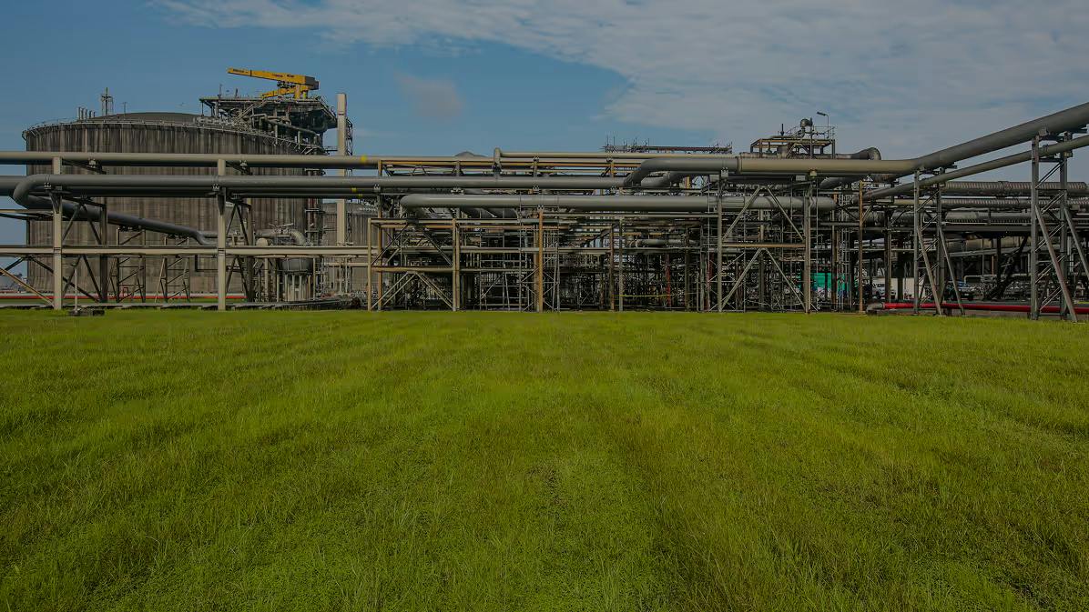 NLNG's Train 7 expansion project on Bonny Island, Nigeria