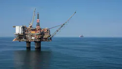 Statfjord A offshore platform in the North Sea