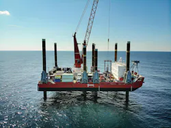 Fugro Excalibur jackup barge
