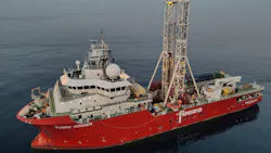 Fugro Voyager vessel
