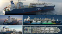 AI-generated FSRU images