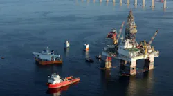 SSV Catarina deepwater semisubmersible drilling rig