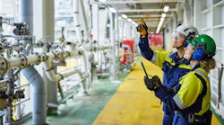 illustration of offshore infrastructure and lifecycle support services