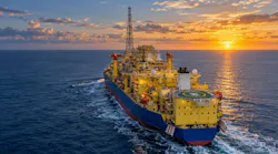 AI-generated image of an FPSO