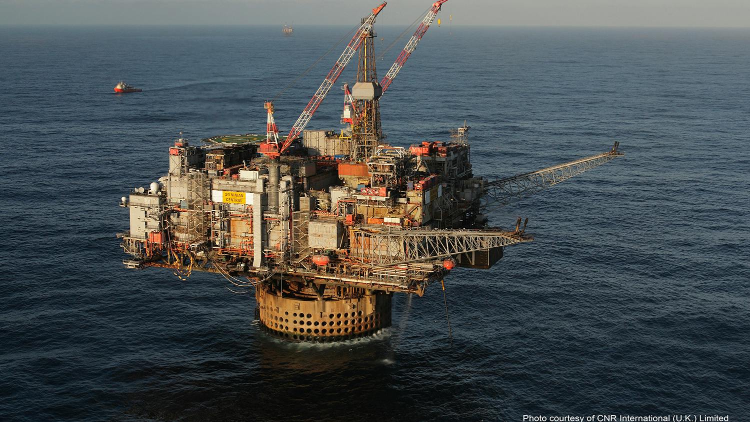 Ninian Central Platform in East Shetland Basin UKCS