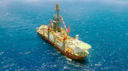 NS-42 drilllship operates at Morpho well offshore Brazil
