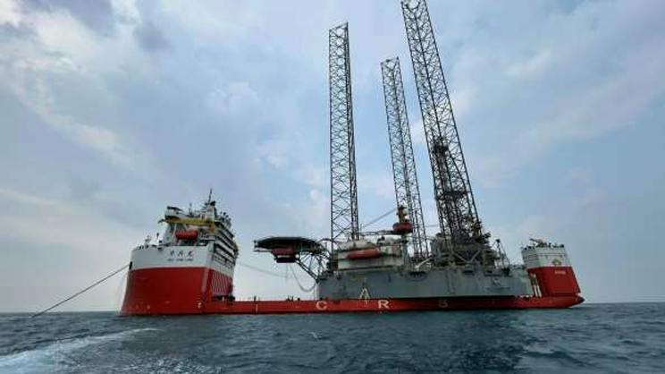 Valaris 104 arrival at Batam