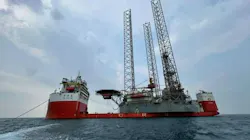 Valaris 104 arrival at Batam