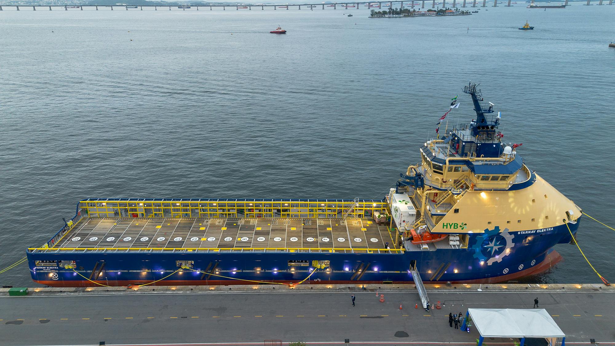 First Hybrid PSV Built in Brazil Delivered to ABS Class