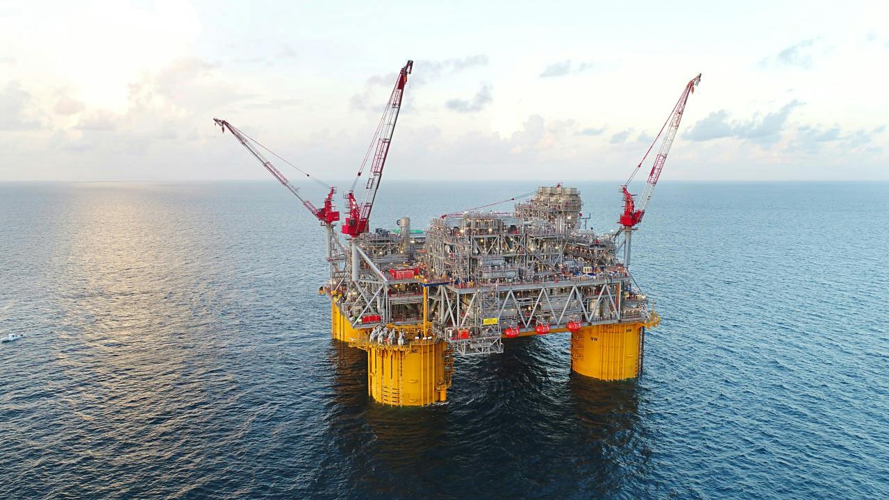 Appomattox platform in the US Gulf