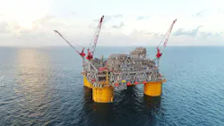 Appomattox platform in the US Gulf