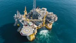 Troll C platform in the North Sea
