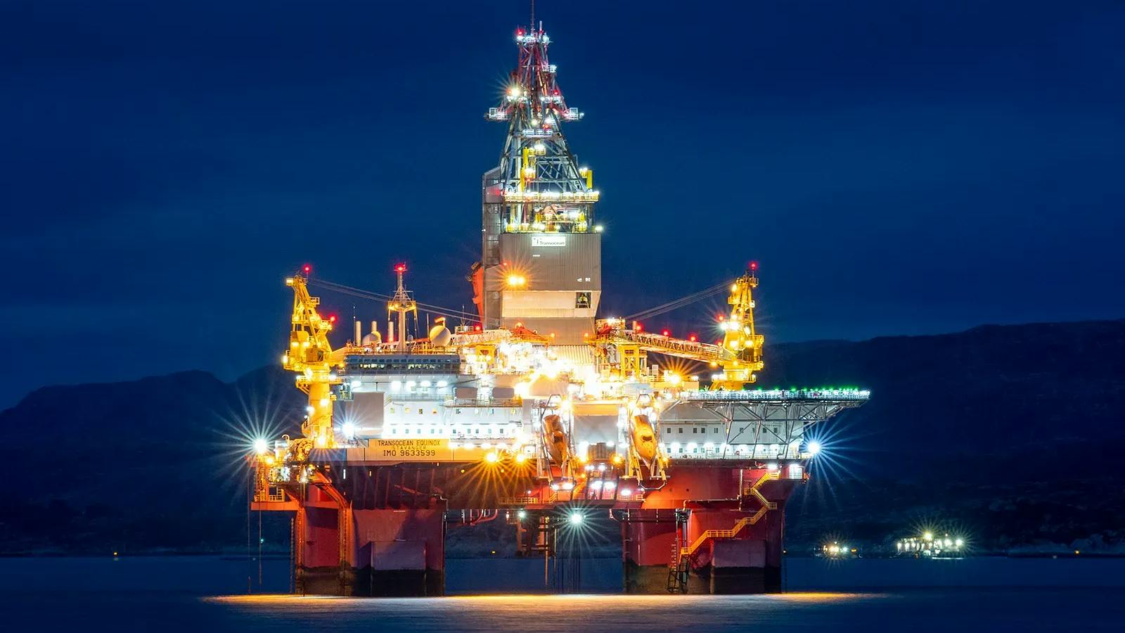 Transocean Equinox semisubmersible drilling rig