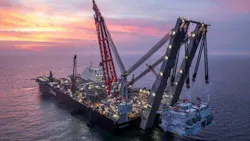 Offshore wind substations Darß and Zingst installed in German Baltic Sea