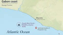 Borr Drilling’s Prospector 5 drilling rig sinks offshore Gabon