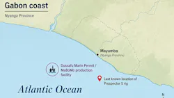 Borr Drilling’s Prospector 5 drilling rig sinks offshore Gabon