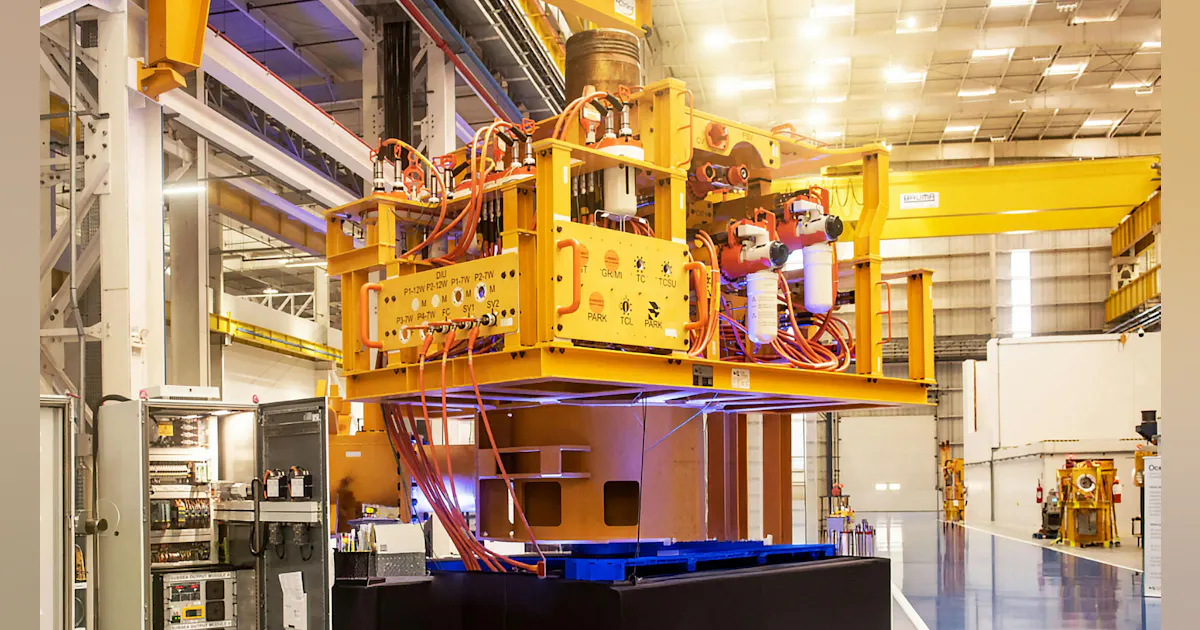 SLB OneSubsea concludes all-electric subsea technology project in Brazil SLB OneSubsea concludes all-electric subsea technology project in Brazil
