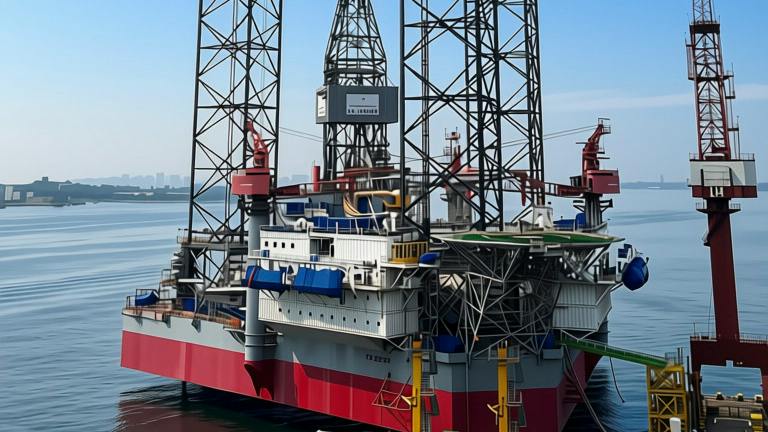 offshore jackup rig